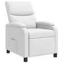 vidaXL Recliner Zwart Kunstleer