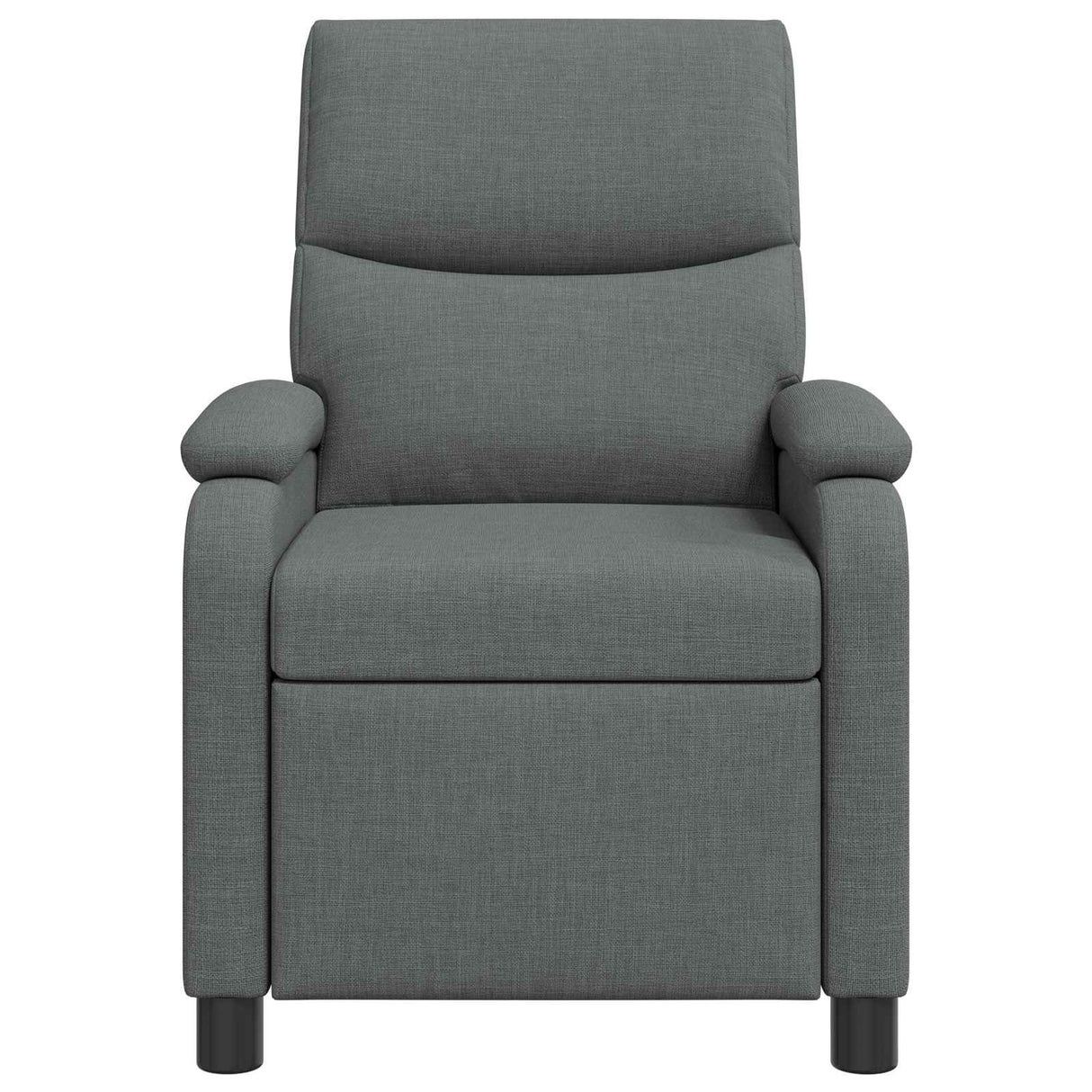 vidaXL Recliner Light Grey Fabric