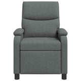 vidaXL Recliner Light Grey Fabric