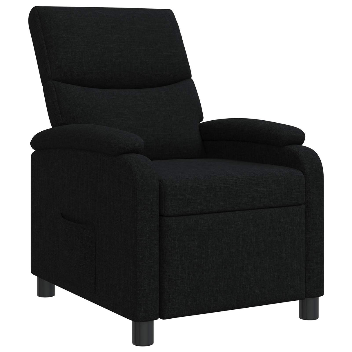 vidaXL Recliner Light Grey Fabric