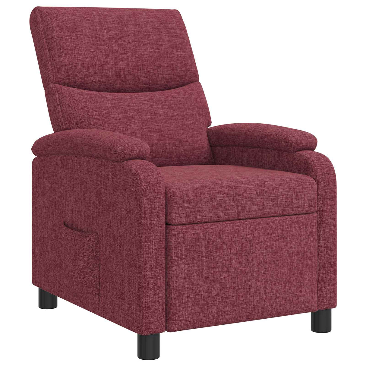 vidaXL Recliner Light Grey Fabric