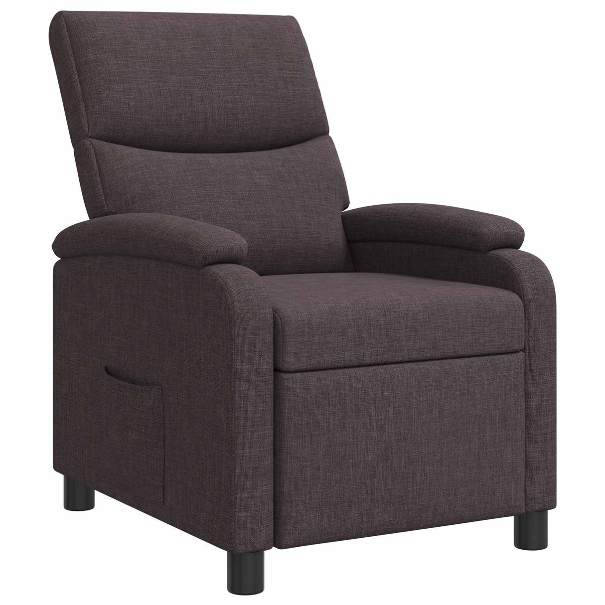 vidaXL Recliner Light Grey Fabric