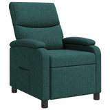vidaXL Recliner Light Grey Fabric