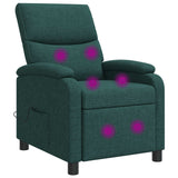 vidaXL Recliner Light Grey Fabric