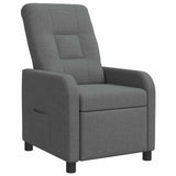vidaXL Recliner Lichtgrijs Stof