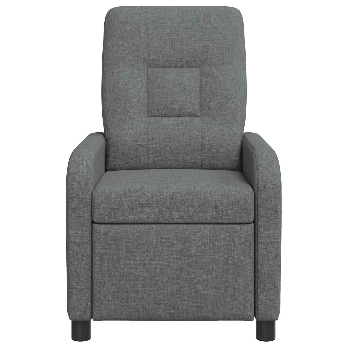 vidaXL Recliner Lichtgrijs Stof
