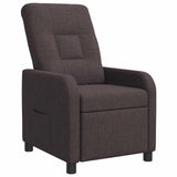 vidaXL Recliner Lichtgrijs Stof