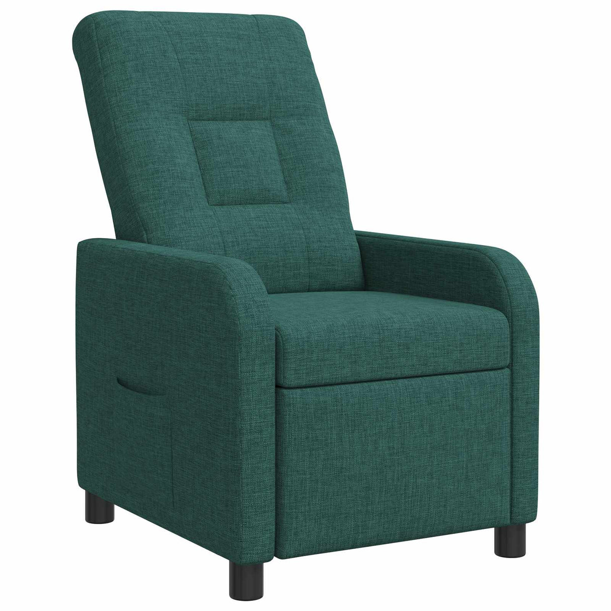 vidaXL Recliner Lichtgrijs Stof
