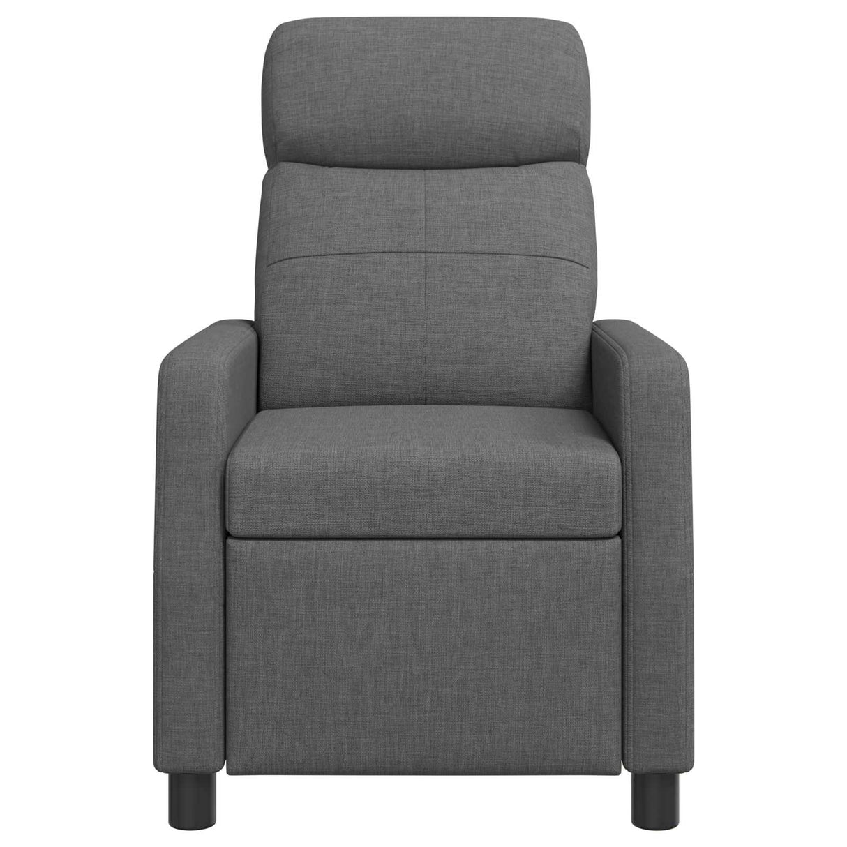 vidaXL Recliner Light Grey Fabric