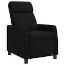 vidaXL Recliner Light Grey Fabric