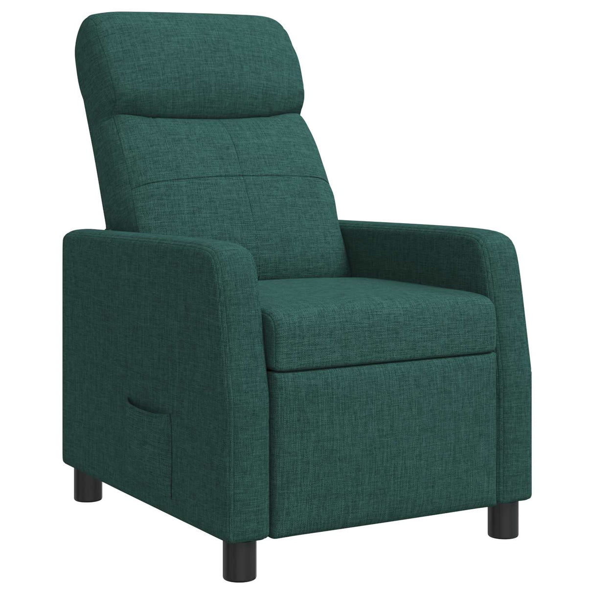 vidaXL Recliner Light Grey Fabric