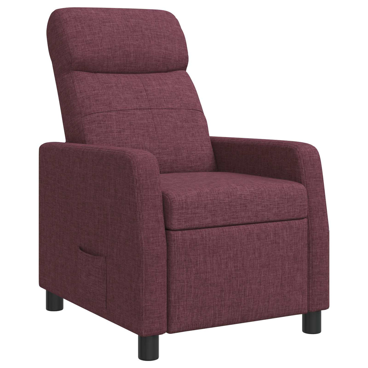 vidaXL Recliner Light Grey Fabric