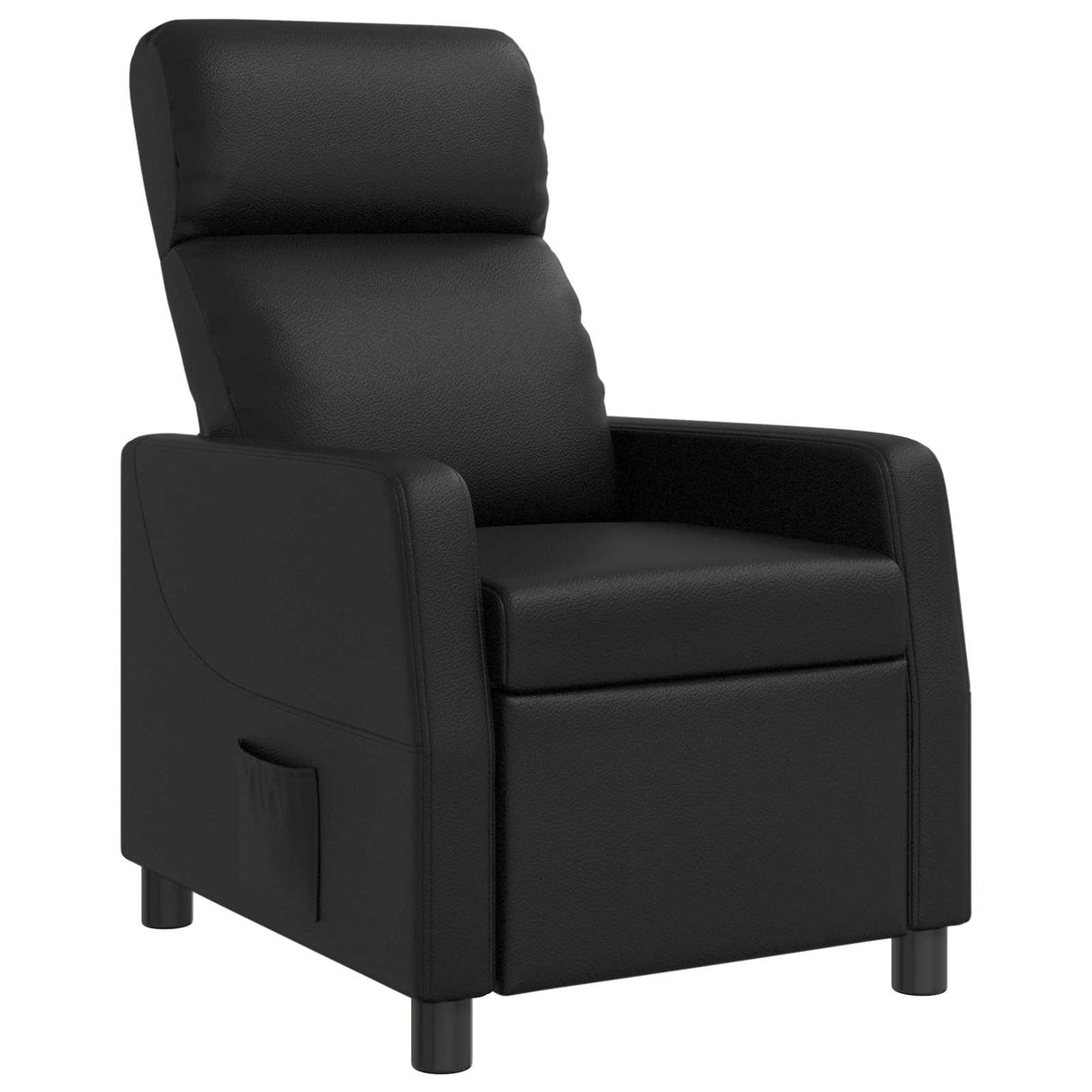 vidaXL Recliner Zwart Kunstleer