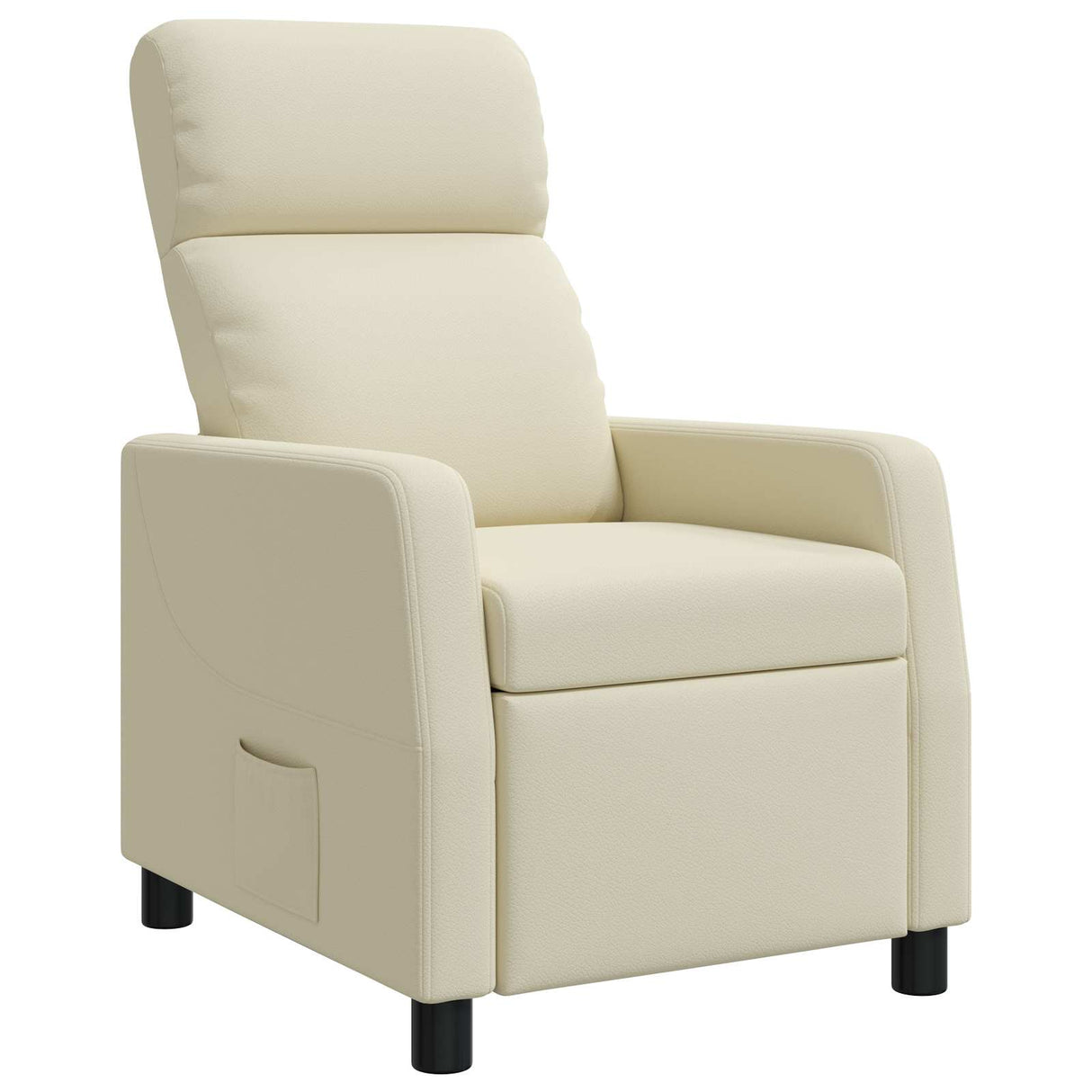 vidaXL Recliner Zwart Kunstleer