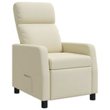 vidaXL Recliner Zwart Kunstleer