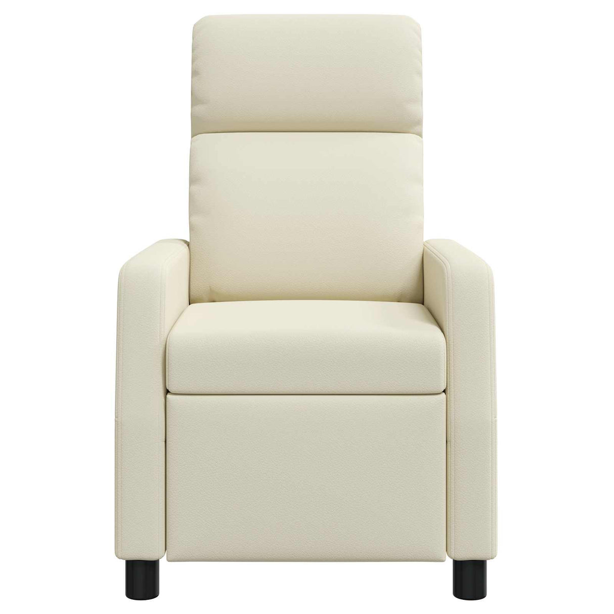 vidaXL Recliner Zwart Kunstleer