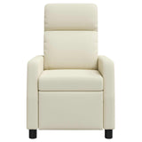 vidaXL Recliner Zwart Kunstleer