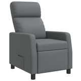 vidaXL Recliner Zwart Kunstleer