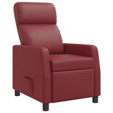 vidaXL Recliner Zwart Kunstleer