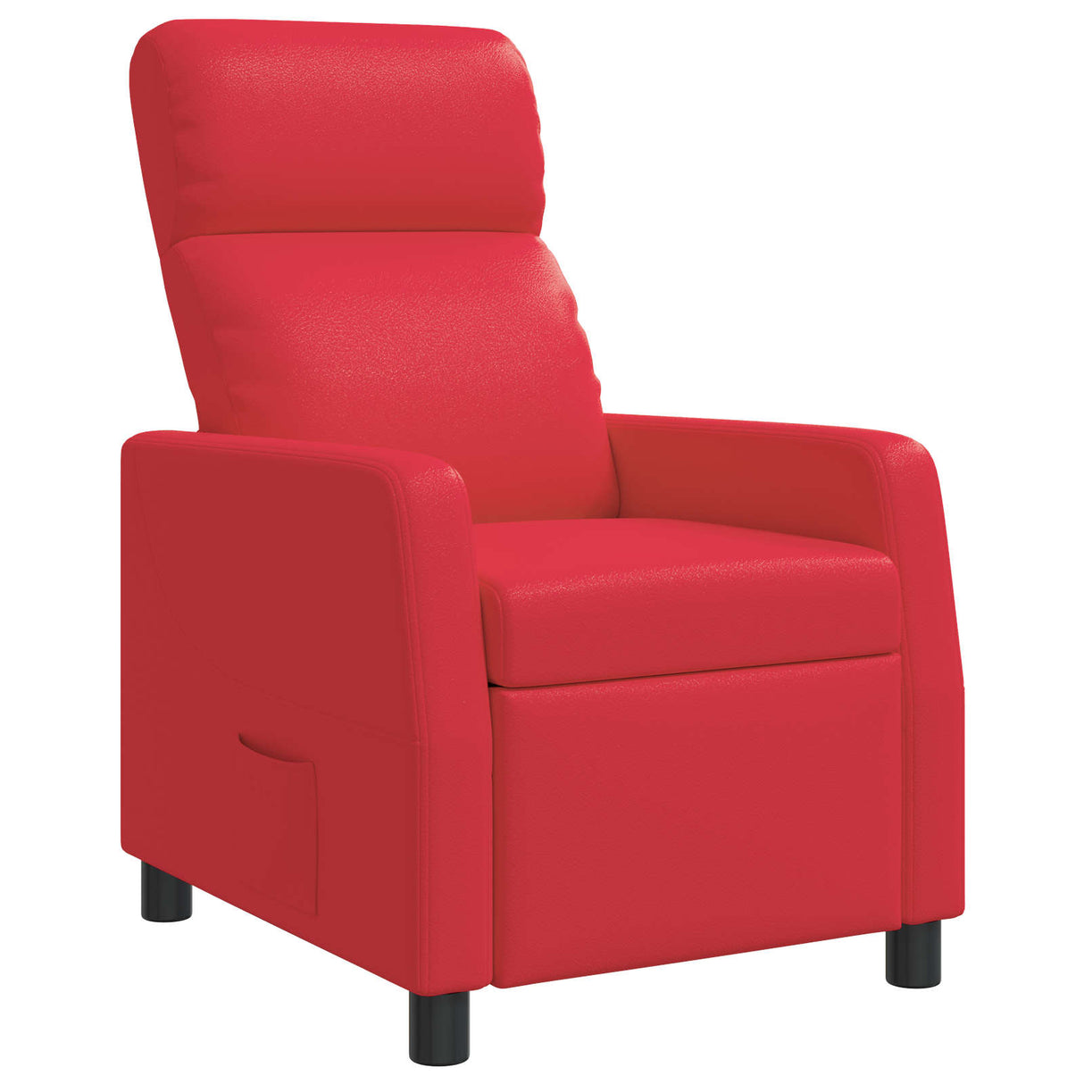vidaXL Recliner Zwart Kunstleer