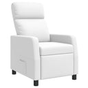 vidaXL Recliner Zwart Kunstleer