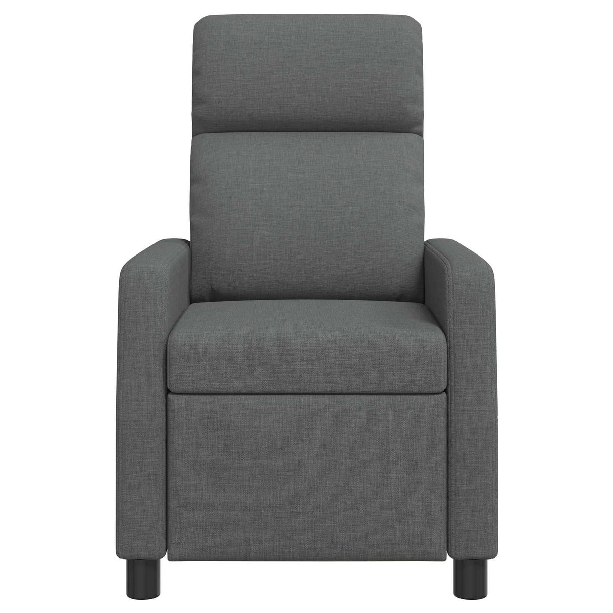 vidaXL Recliner Light Grey Fabric