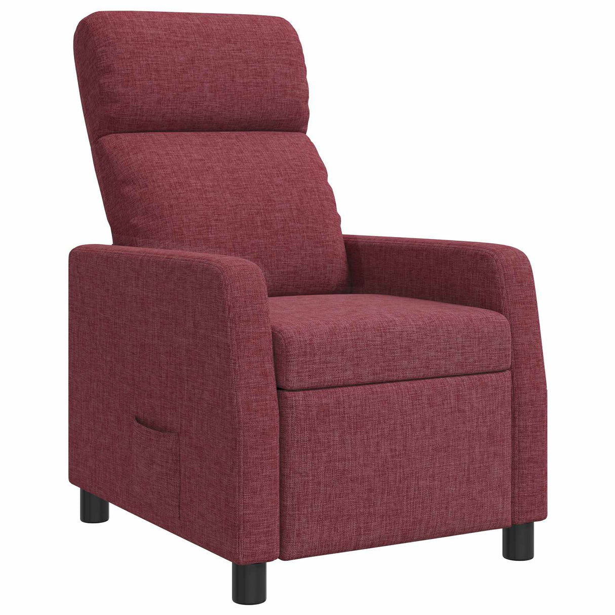 vidaXL Recliner Light Grey Fabric