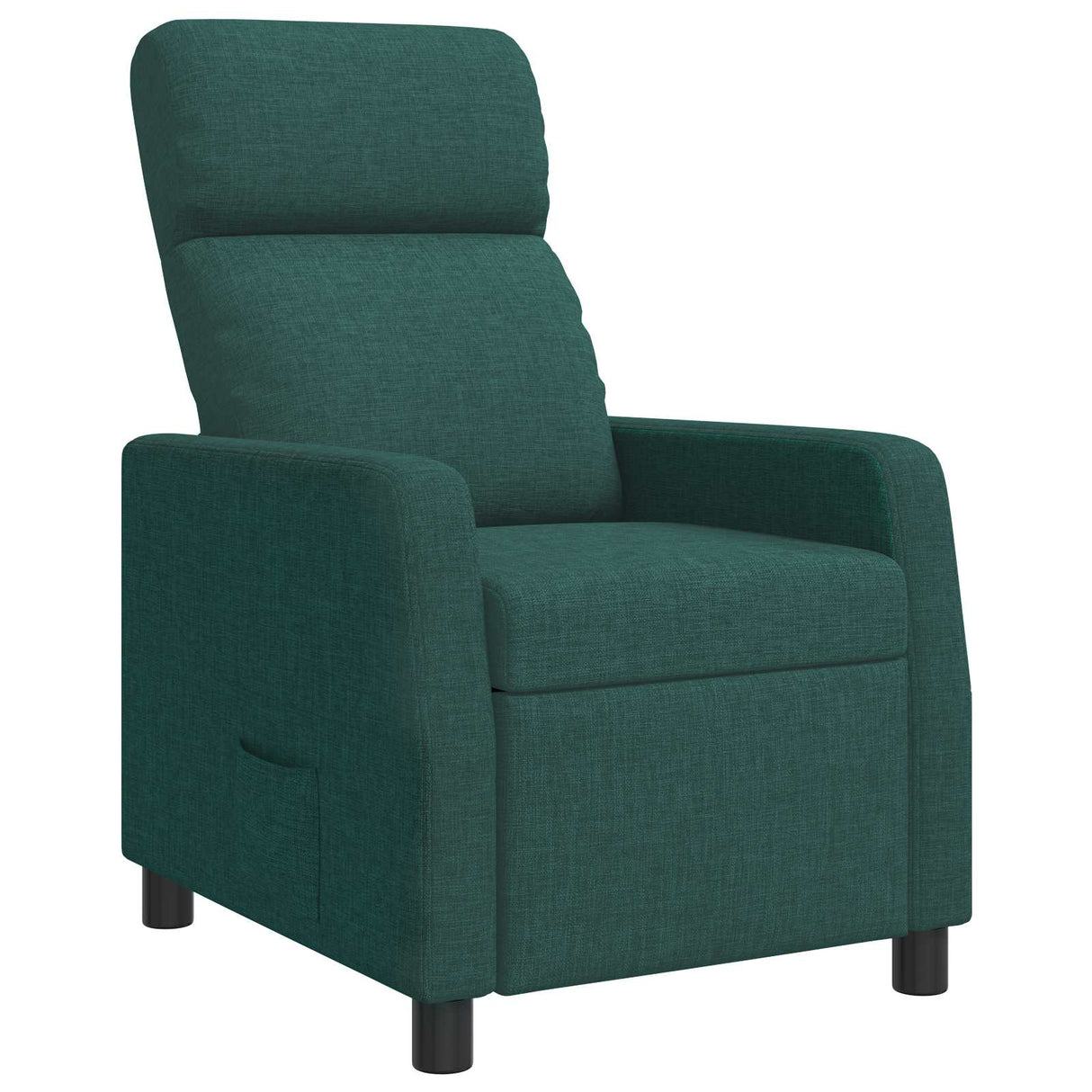 vidaXL Recliner Light Grey Fabric