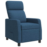 vidaXL Recliner Light Grey Fabric