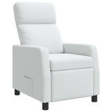 vidaXL Recliner Light Grey Fabric