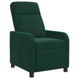 vidaXL Recliner Lichtgrijs fluweel