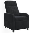 vidaXL Recliner Lichtgrijs fluweel