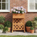 vidaXL Verticale Tuin Trelis Oranje 48 x 30 x 70,5 cm