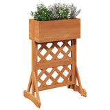 vidaXL Verticale Tuin Trelis Oranje 48 x 30 x 70,5 cm