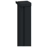vidaXL Windscherm uittrekbaar 100x300 cm zwart