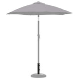 vidaXL Parasol Basisbuis 0.63 kg Natuurlijk RVS Roestvrij staal