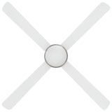 vidaXL Plafondventilator met lamp 82 cm lichtbruin