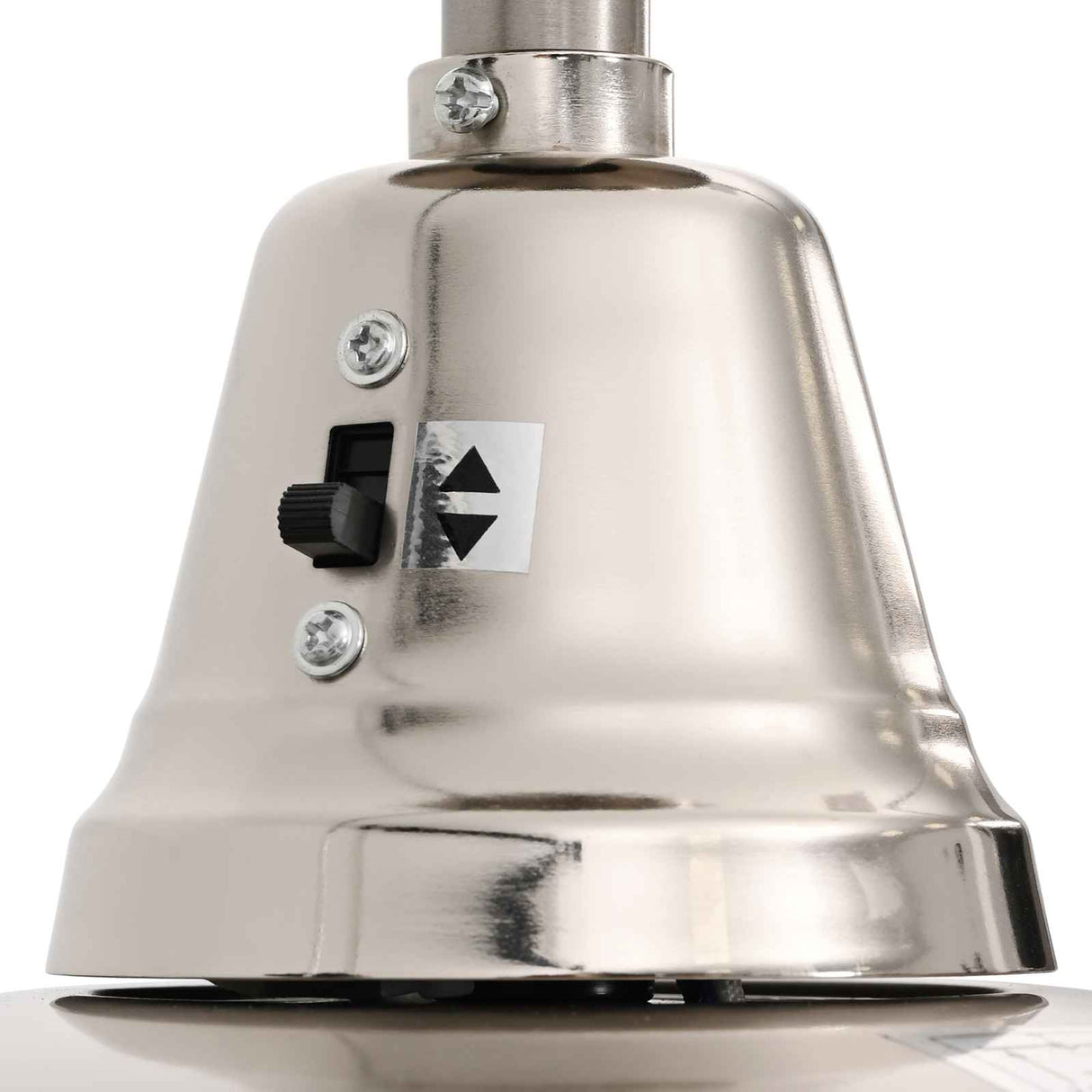 vidaXL Plafondventilator met lamp 82 cm lichtbruin