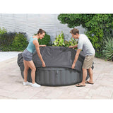 Bestway Hoofdkussen PVC en POM Grijs