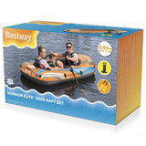 Bestway Inflatable Boat Orange 162 x 96 cm PVC