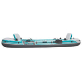 Bestway Opblaasbare boot Grijs en wit 3,15 x 1,65 m PVC