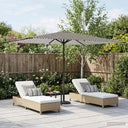 vidaXL Tuinparasol 200 x 300 cm Polyester Rechthoekig Crèmekleurig