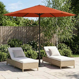 vidaXL Tuinparasol 200 x 300 cm Polyester Rechthoekig Crèmekleurig