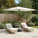 vidaXL Tuinhaard met LED-verlichting en basis 200 x 300 cm Polyester