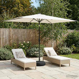 vidaXL Tuinhaard met LED-verlichting en basis 200 x 300 cm Polyester