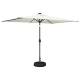 vidaXL Tuinhaard met LED-verlichting en basis 200 x 300 cm Polyester