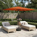 vidaXL Tuinhaard met LED-verlichting en basis 200 x 300 cm Polyester