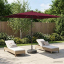 vidaXL Tuinhaard met LED-verlichting en basis 200 x 300 cm Polyester