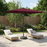 vidaXL Tuinhaard met LED-verlichting en basis 200 x 300 cm Polyester