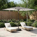 vidaXL Tuinhaard met LED-verlichting en basis 200 x 300 cm Polyester